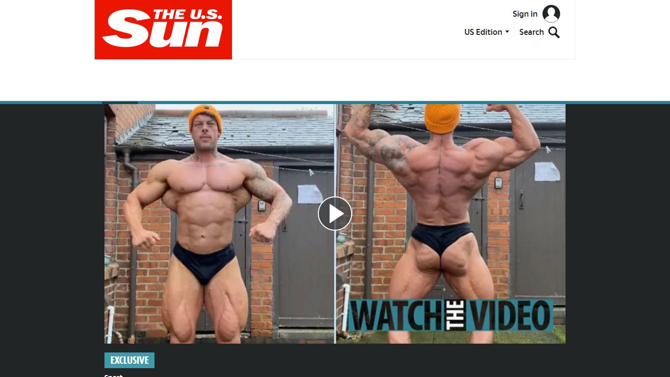 Bodybuilder Jamie 'The Giant' Christian-Johal's 6,400-calorie-a-day ...